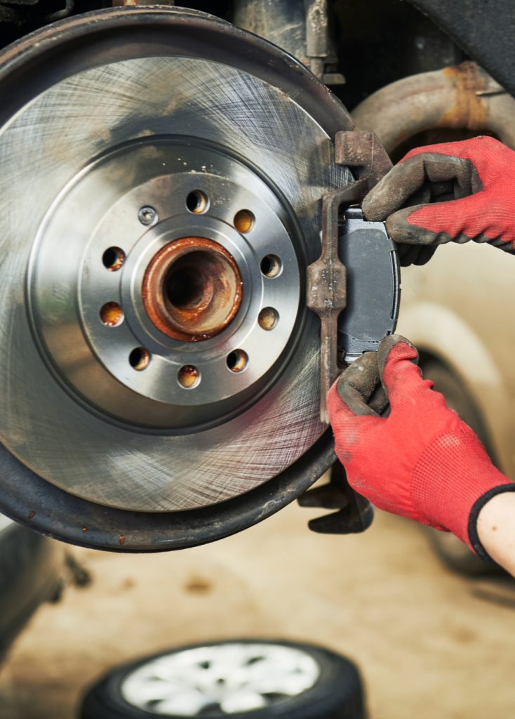 Brake pad replacement - Car Brakes Plymouth